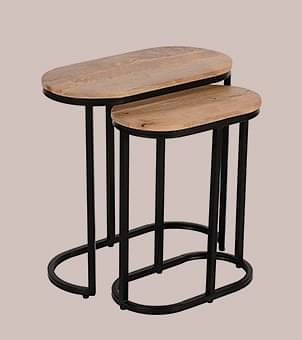 Wakefit Eirene Solid Wood Side Table