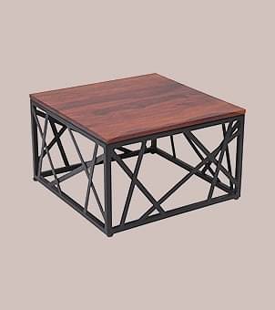Wakefit Crema Sheesham Wood Coffee Table