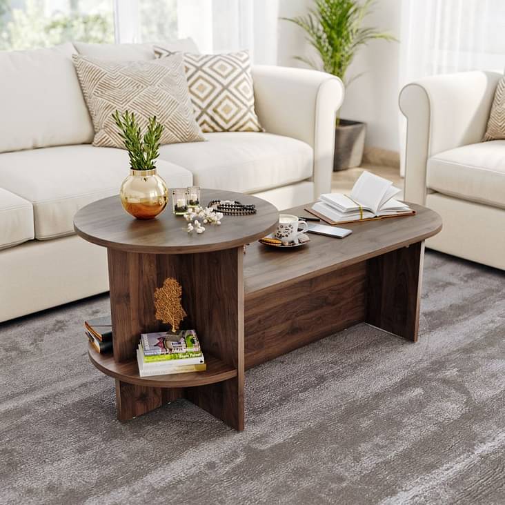 Buy Level Engineered Wood Coffee Table Online at Best prices