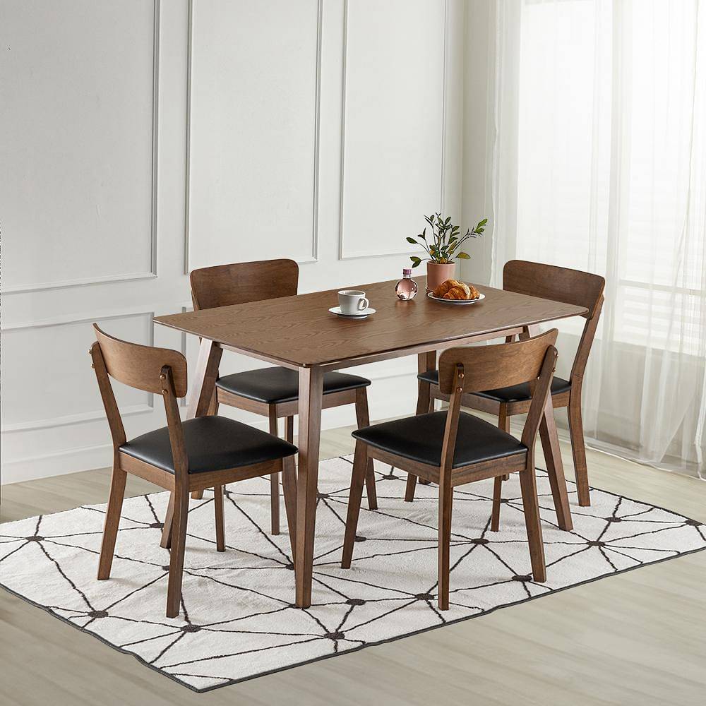 Buy Solid Wood Dining Set Curcuma Online At Best Price In India | Wakefit