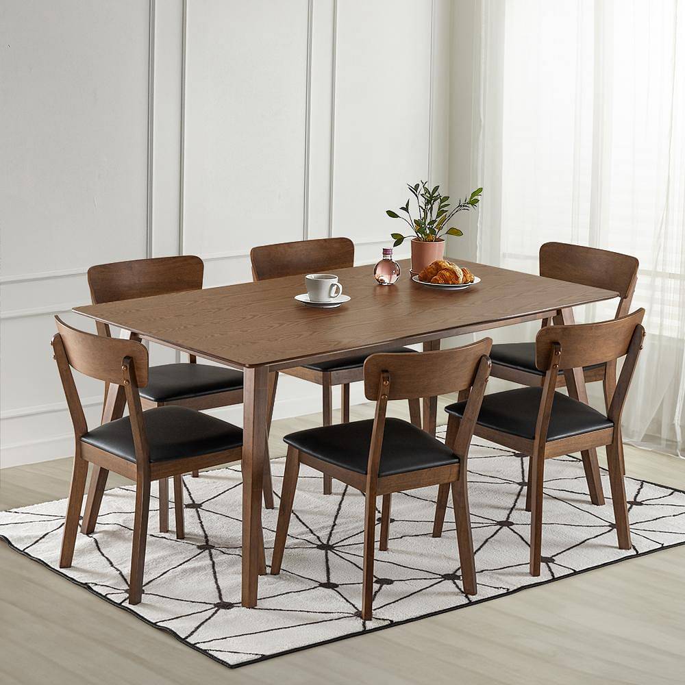 Buy Solid Wood Dining Set Curcuma Online At Best Price In India | Wakefit