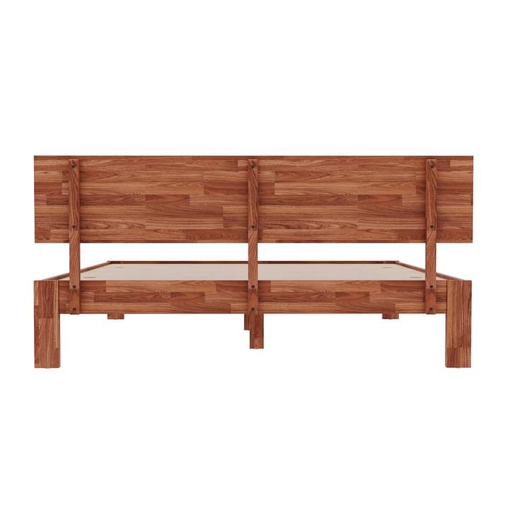 Buy Teak Wood Bed Base - Aurillac online in India. Best prices, Free  shipping