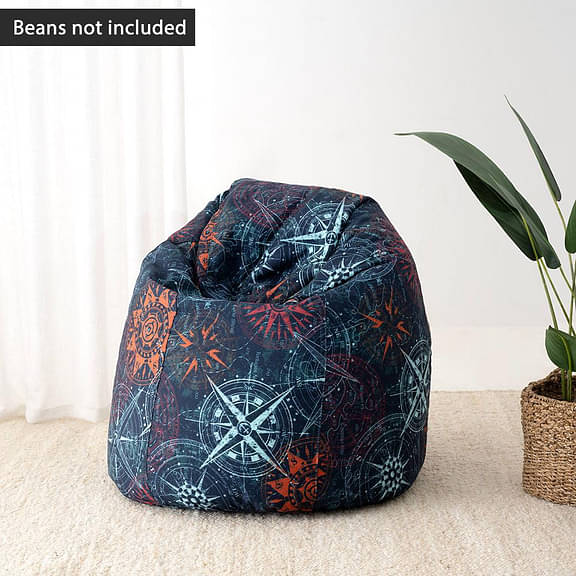 Wakefit Canvas BeanBag Cover - Ether, XXL (Beans not Included)