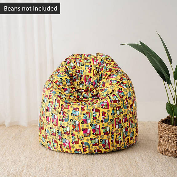Wakefit Canvas BeanBag Cover - Shaw, XXL (Beans not Included)