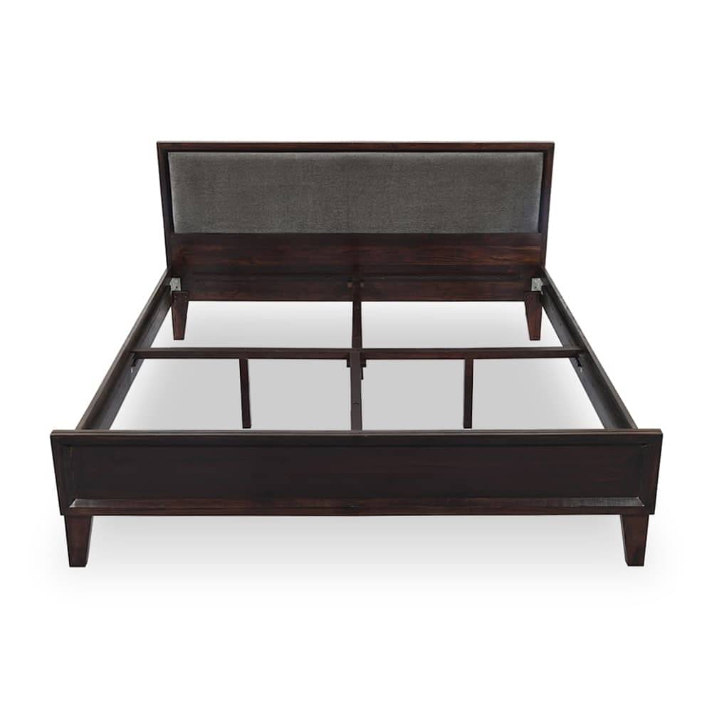 wakefit pavo teak wood bed