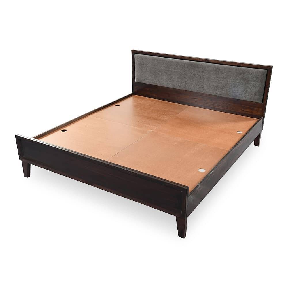 wakefit pavo teak wood bed