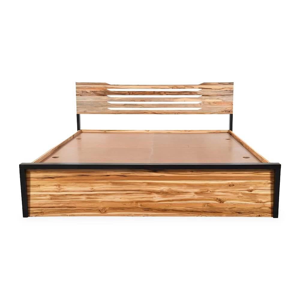 Bed: Buy Pictor Teak Wood Bed Online at Best prices starting from ...