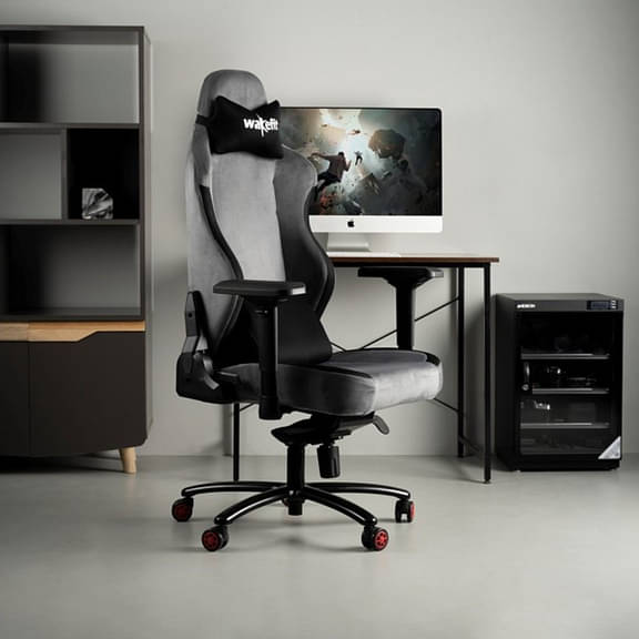 Wakefit Mastero High Back Gaming Chair (Black and Grey) & DIY (Do-It-Yourself)