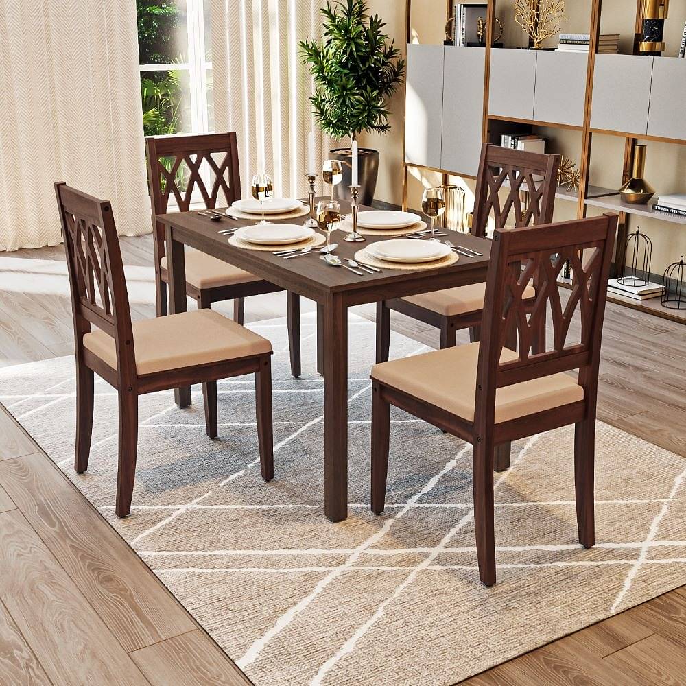 wakefit furniture dining table