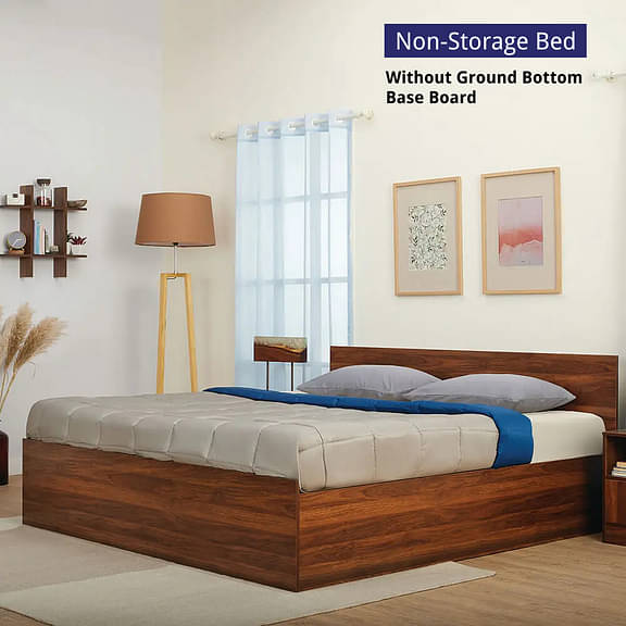 Wakefit Taurus Engineered Wood Bed Without Storage