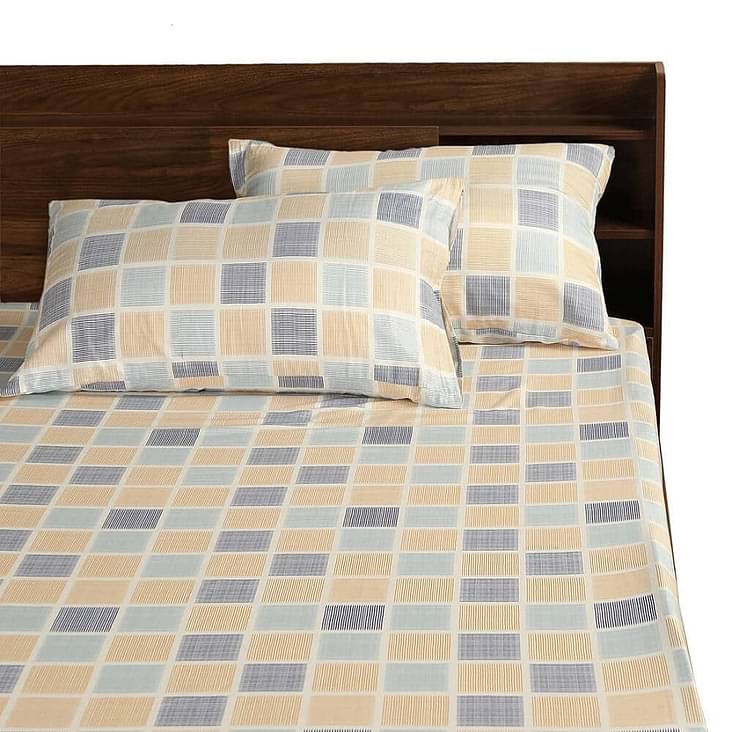 Cotton Bedsheet : Buy Fitted Bedsheet Online in India