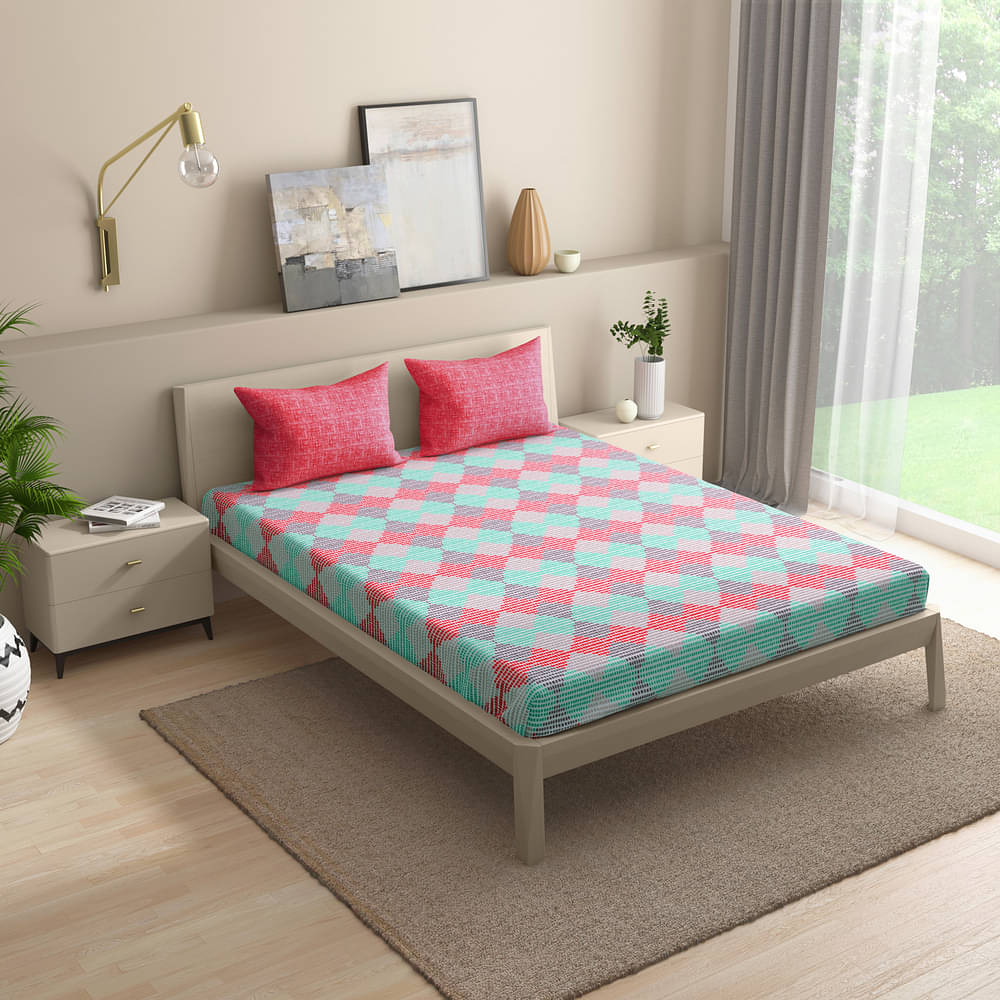 Cotton Bedsheet Buy Fitted Bedsheet Online in India Wakefit