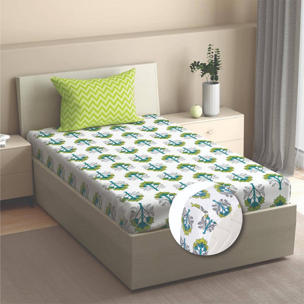 Cotton Bedsheet : Buy Fitted Bedsheet Online in India