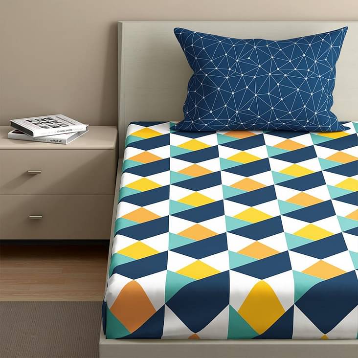 Cotton Bedsheet : Buy Fitted Bedsheet Online in India