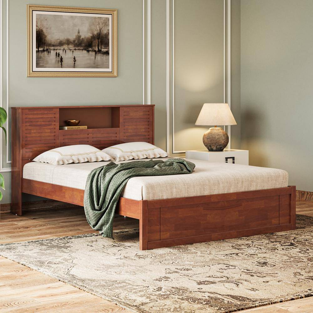 Massive deals wood bed