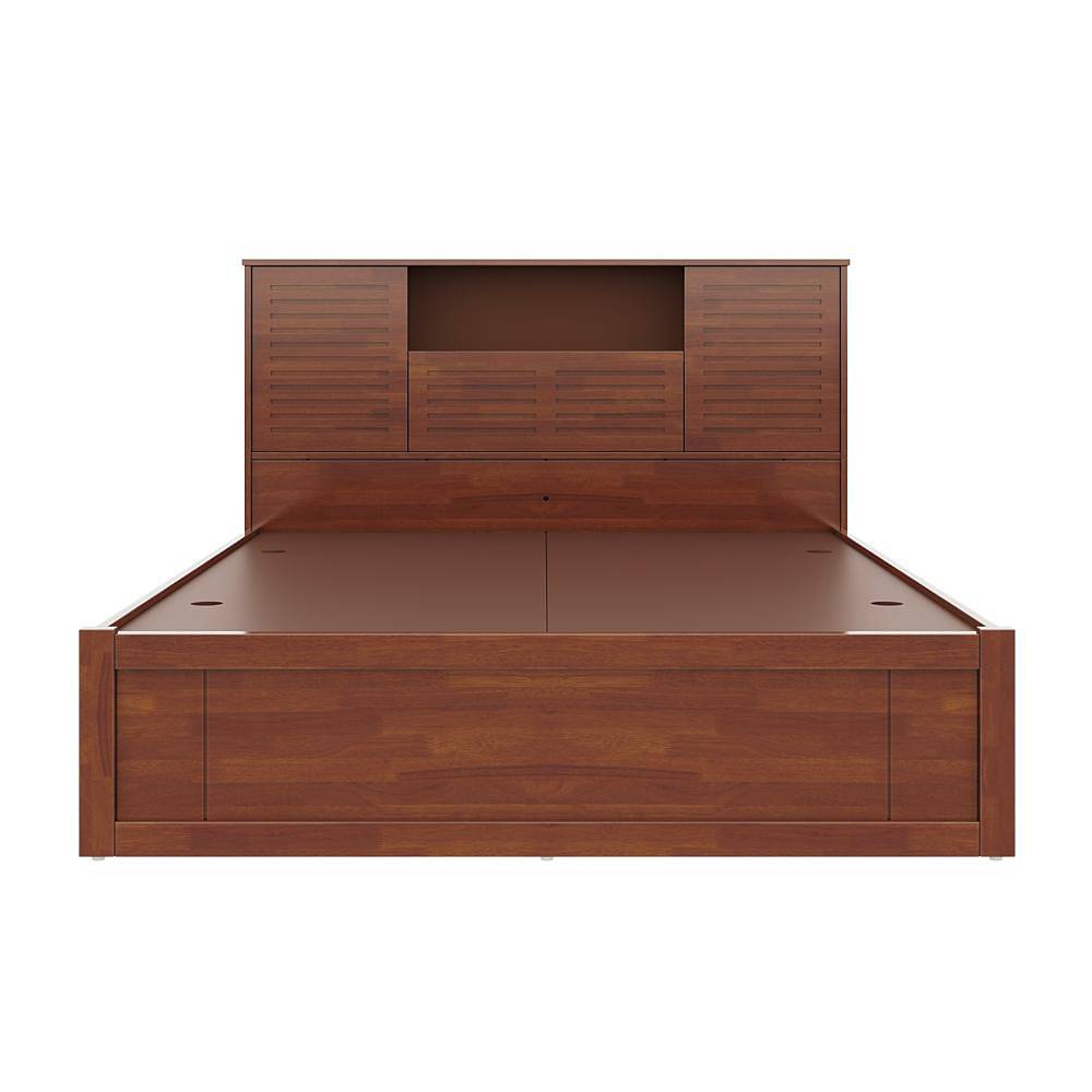 Godrej teak deals wood bed