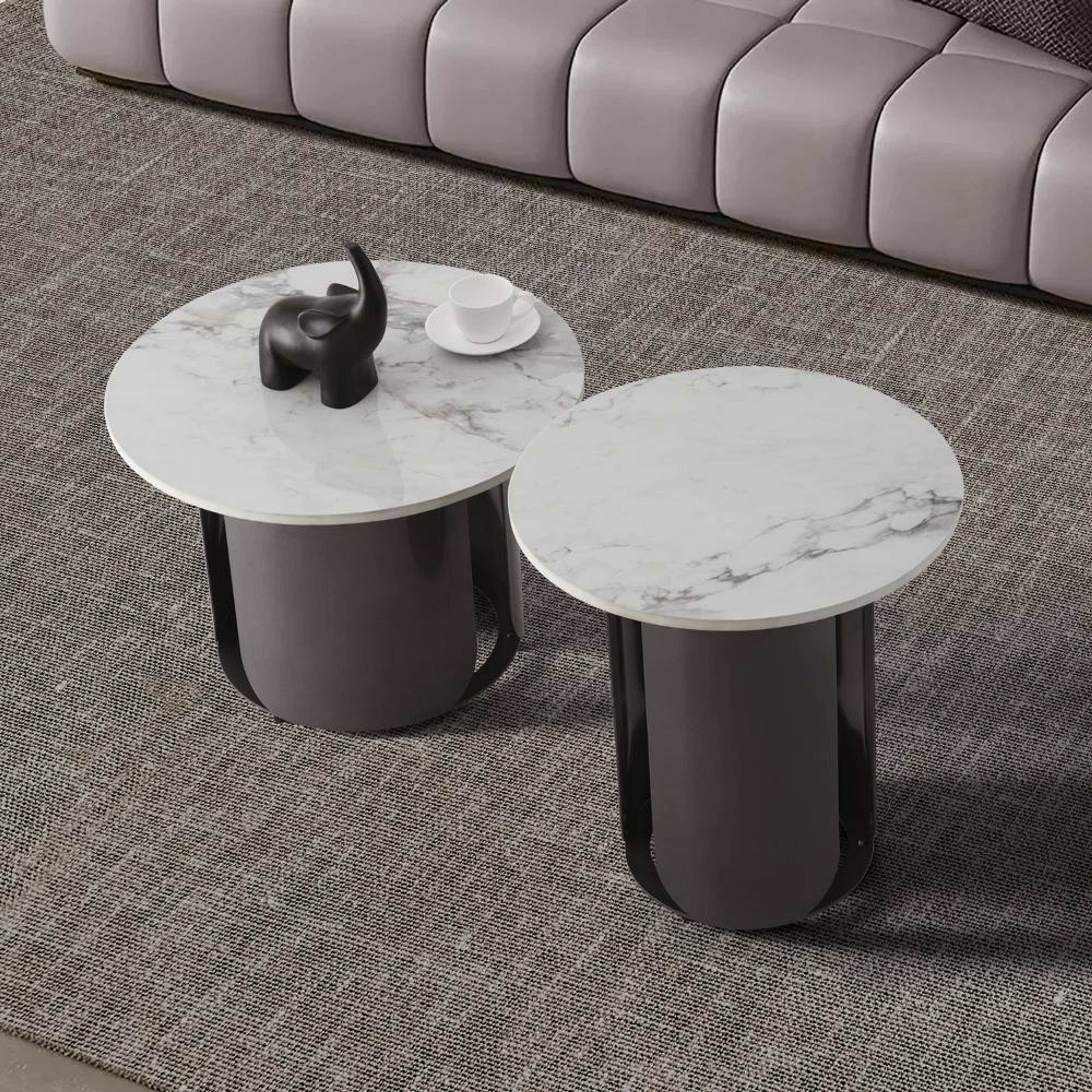 Robusta Coffee Table - Amphora White