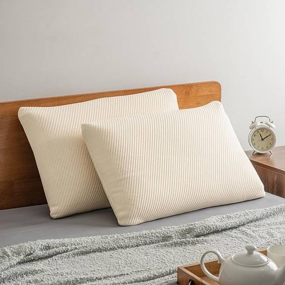 Latex Sleeping Pillow - Set of 2 (Standard 58x38x12cm)
