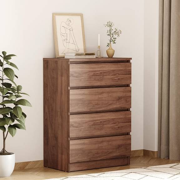 Wakefit Moire Chest Of Drawer