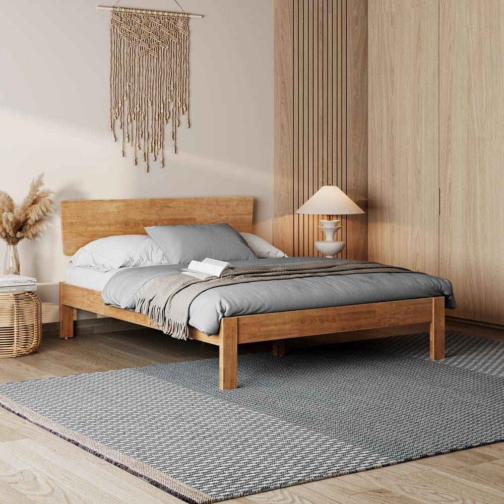 Hardwood bed deals