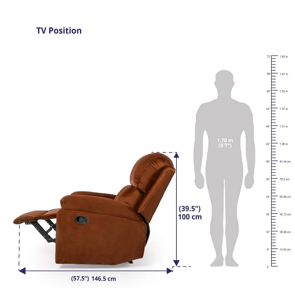 Recliner size deals