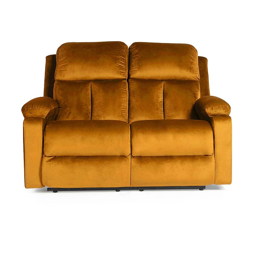 Yellow recliner online sofa