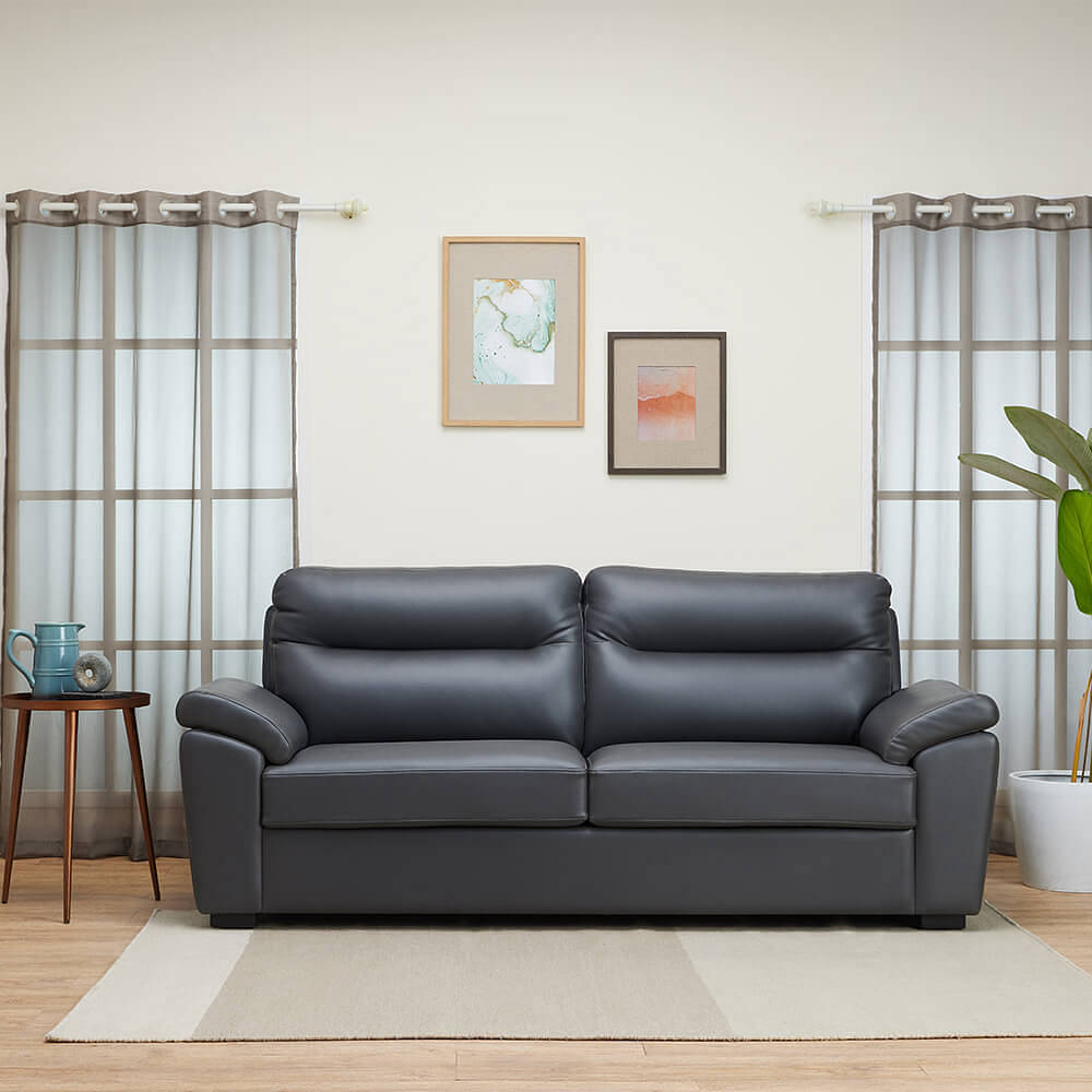 Leatherite store sofa designs