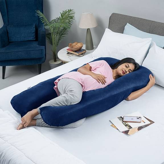 Wakefit U Shaped Maternity Pillow